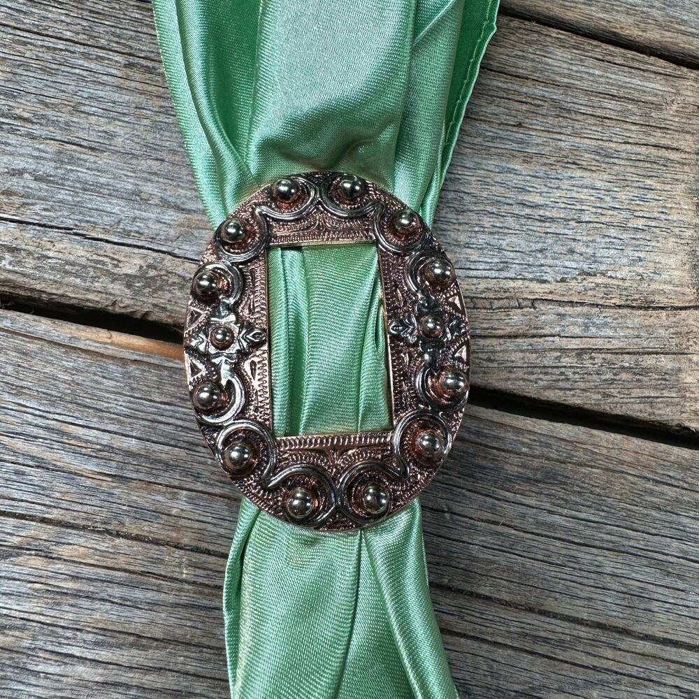 Copper Dots Western Scarf Slide or Tee Clip